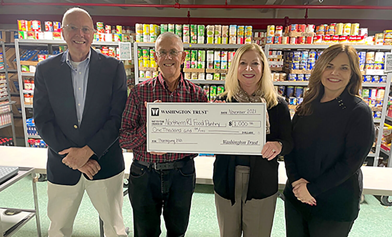 Northern RI Food Pantry donation sa